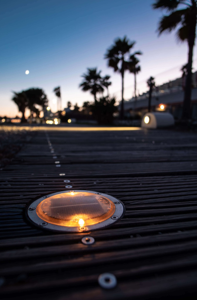 Balisage en bord de mer