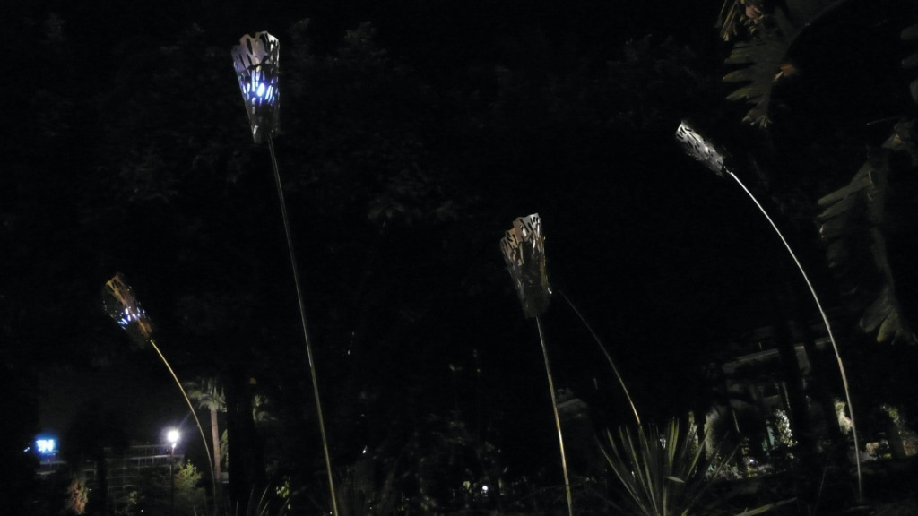 Sculpture solaire sur la Coulée Verte