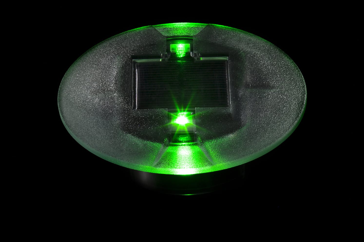 Plot solaire LED encastré ECO-40 vert