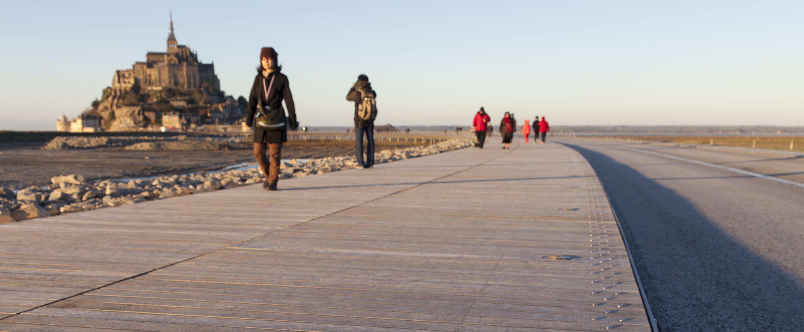 Signalisation LED de sécurité du Mont Saint Michel : ECO-845 Eco-Innov