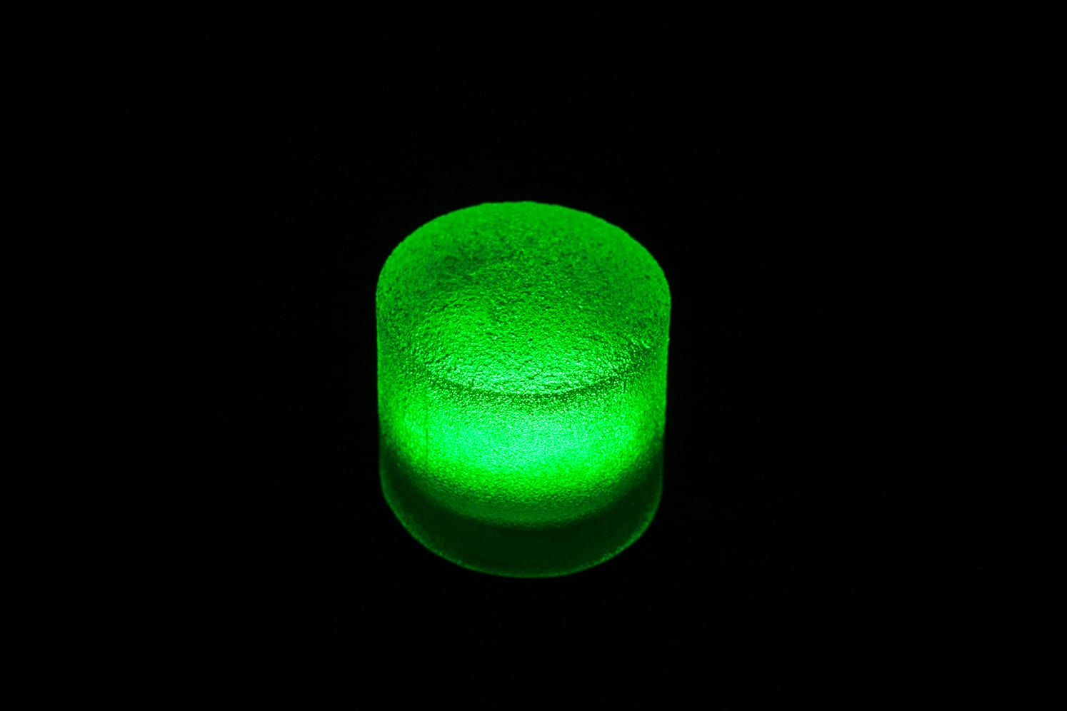 Pavé LED rond étanche pour place, chemin, terrasse, jardin ECO-STONE 80 vert