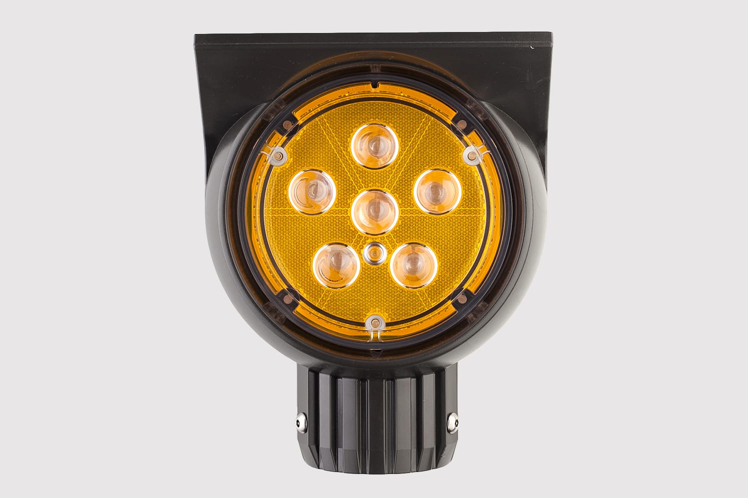 Feu signalisation solaire clignotant pour route ECO-512