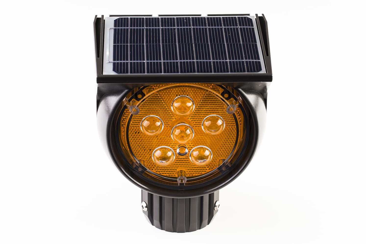Feu signalisation solaire clignotant pour route ECO-512