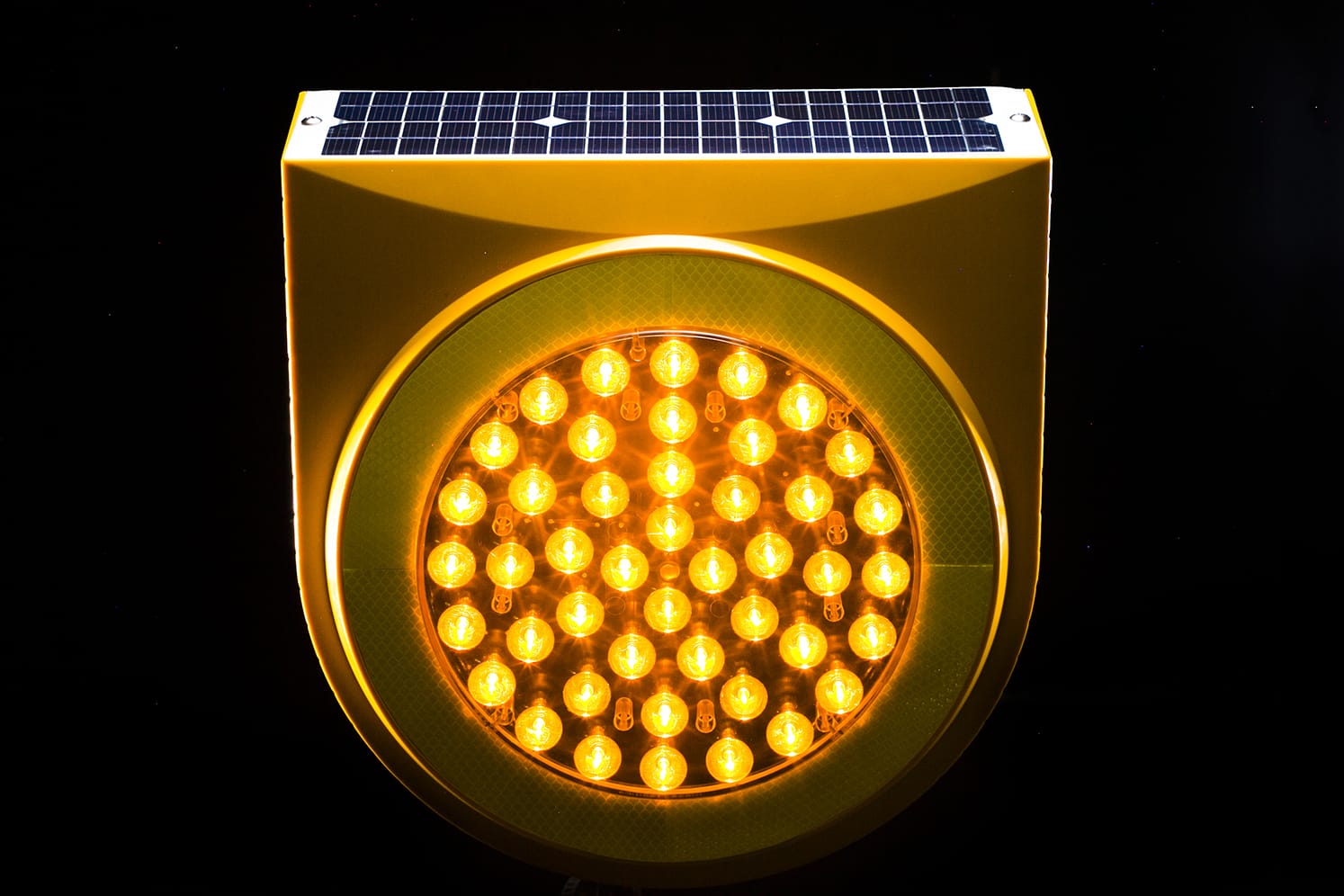 Feu solaire aéroport, EASA, sécurité, autonome, led ECO-545 ambre