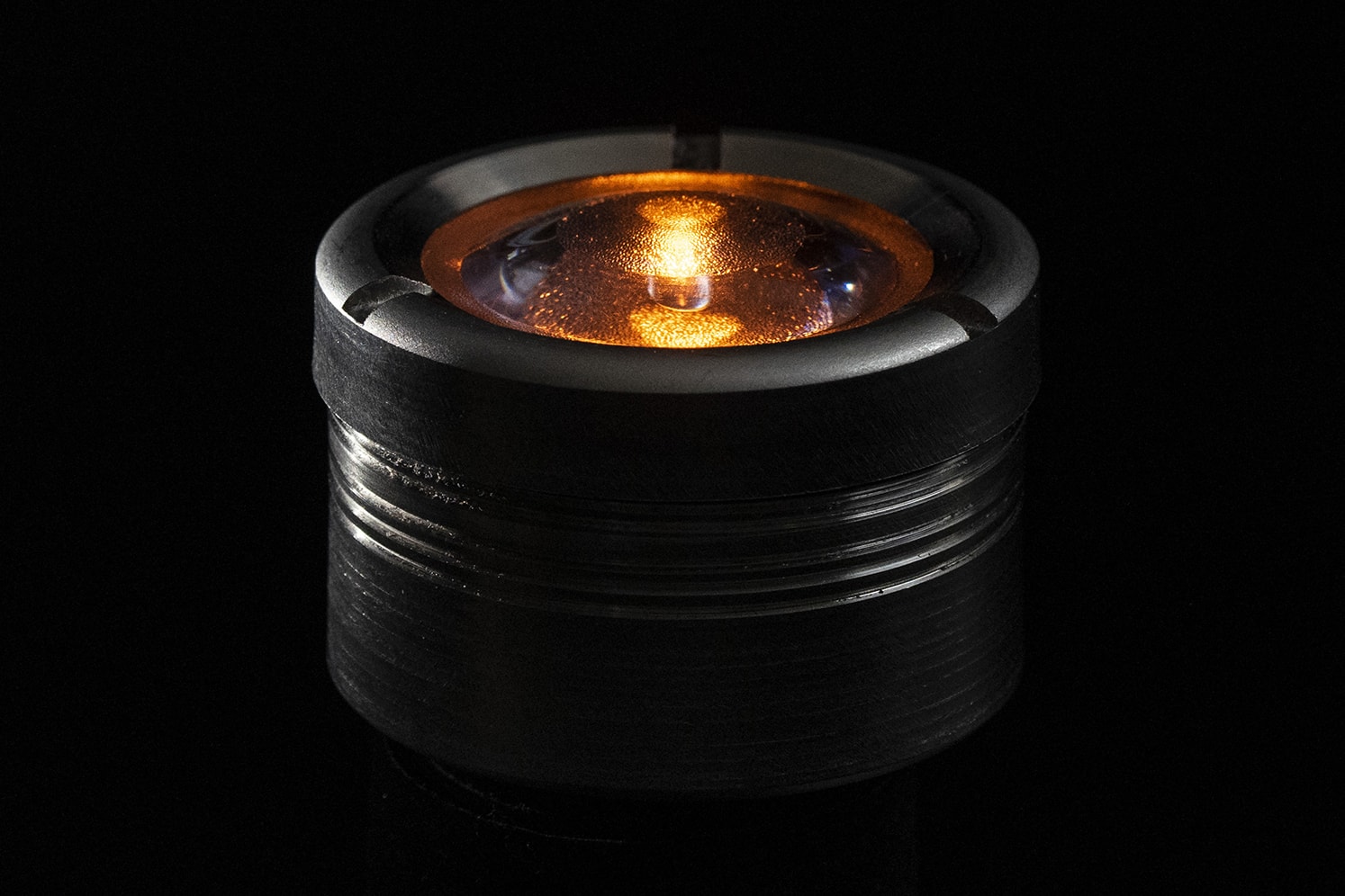 Point lumineux à LED décoratif, solaire et compact, ECO-57 ambre