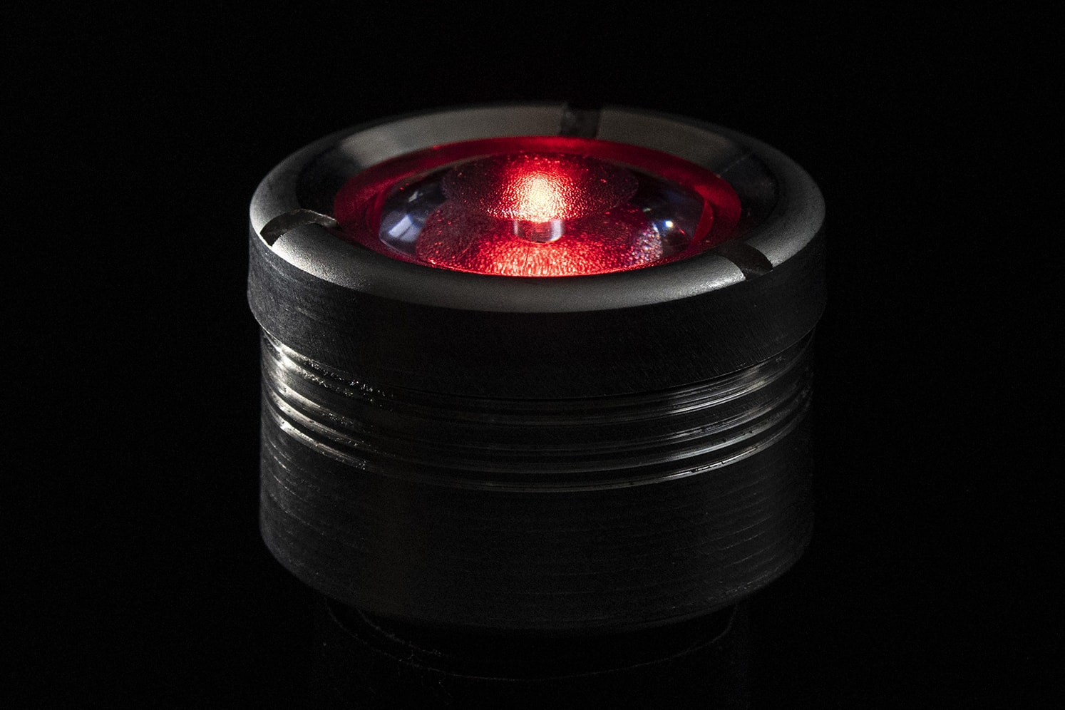 Point lumineux à LED décoratif, solaire et compact, ECO-57 rouge