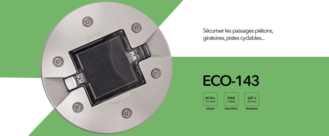 Plot solaire LED pour Architecture et Urbanisme, ECO-143