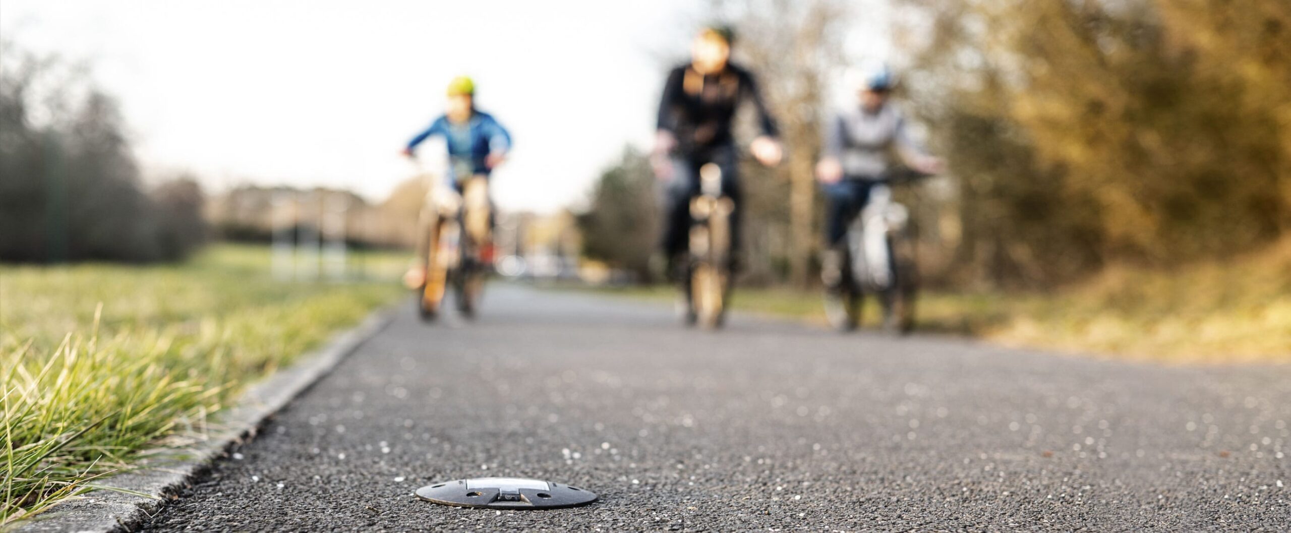 Balisage LED d’une piste cyclable : La Vélodyssée