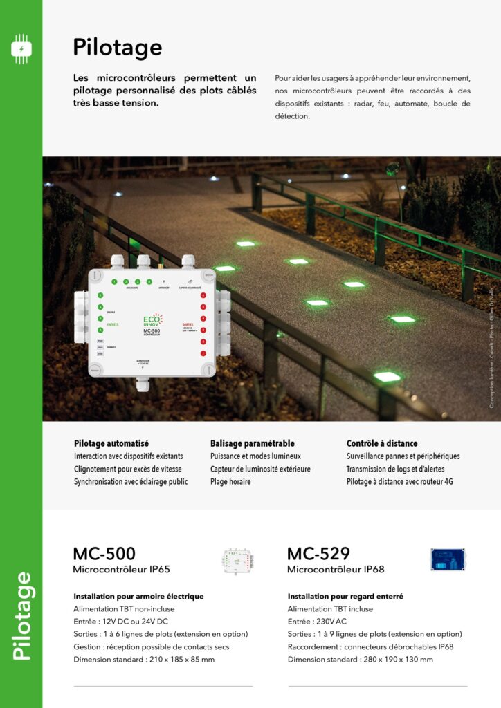 Eco-Innov : Balisage lumineux de sécurité. Explorez notre large gamme de produits personnalisables pour une configuration sur mesure.