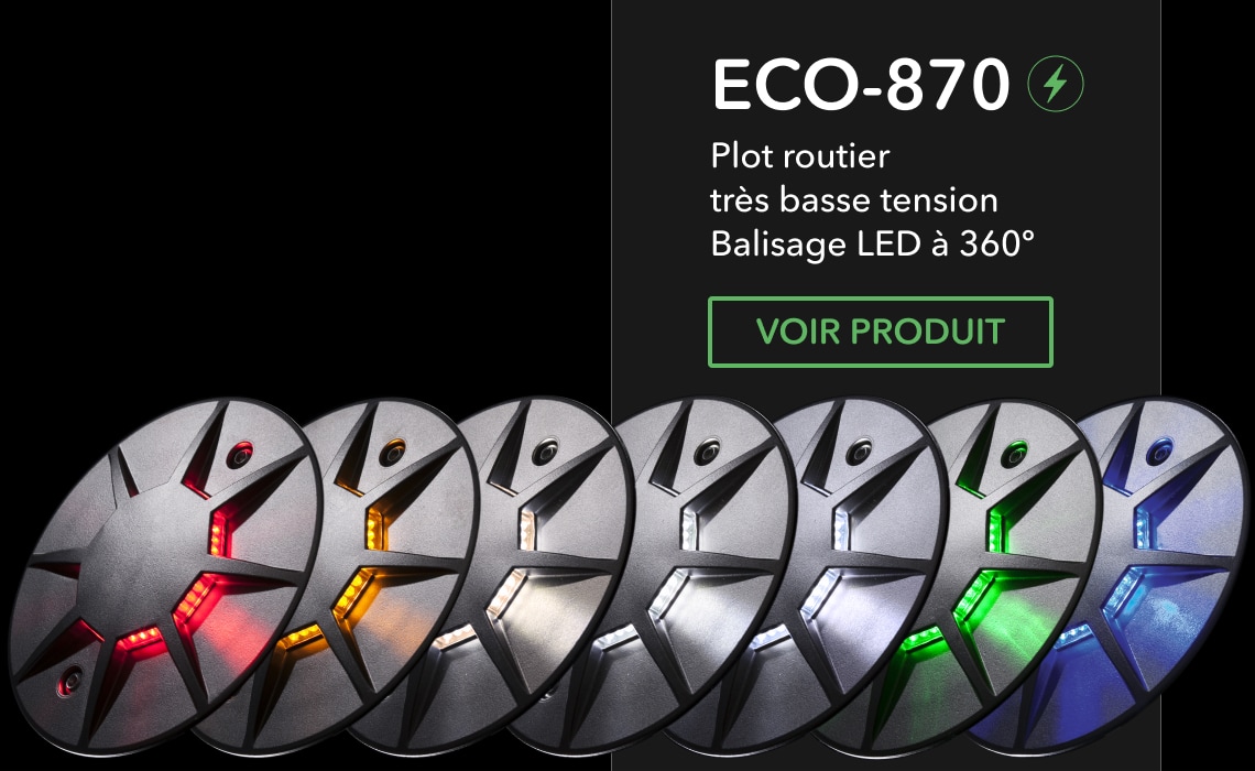 Plot routier LED 360º - Eco-Innov ECO-870