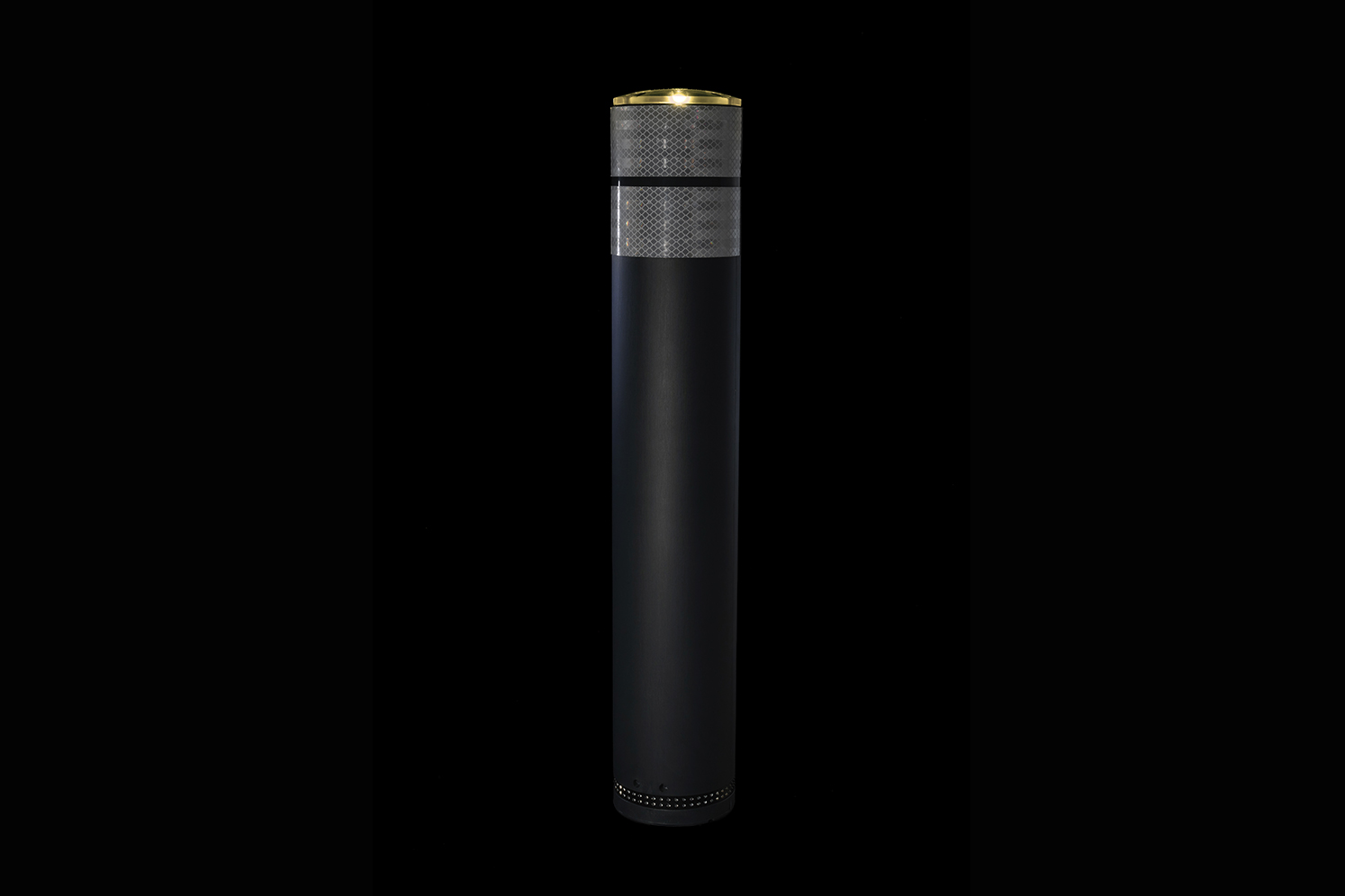 Flexible solar bollard with LED lighting head White 2700K ECO-CITY35 Eco-Innov