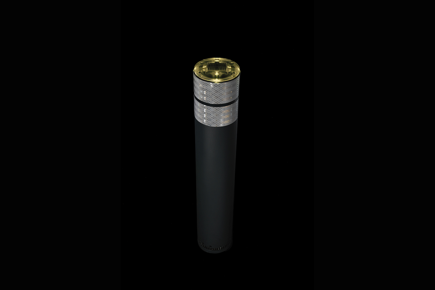 Flexible solar bollard with LED lighting head White 2700K ECO-CITY35 Eco-Innov