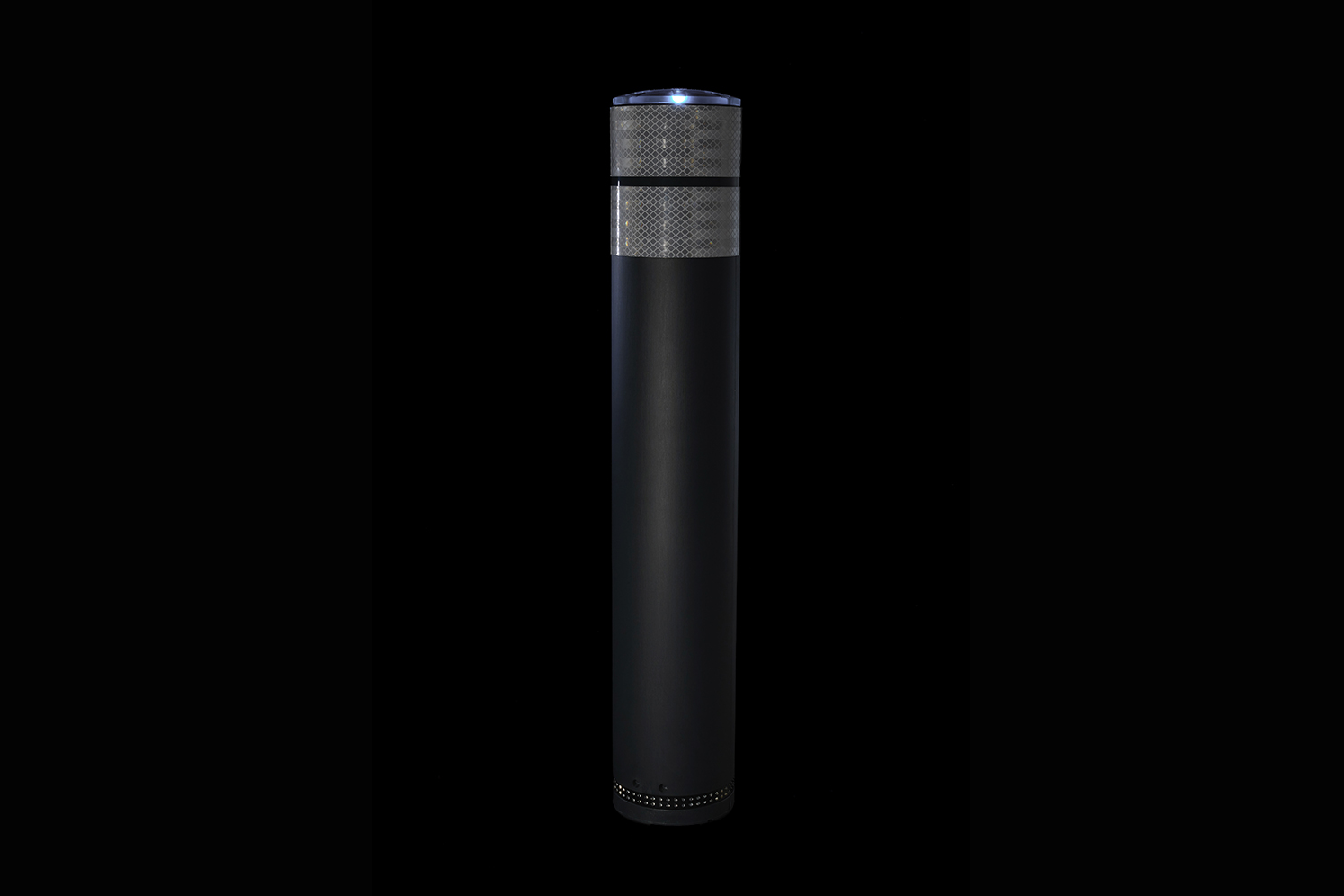 Flexible solar bollard with LED lighting head White 6500K ECO-CITY35 Eco-Innov