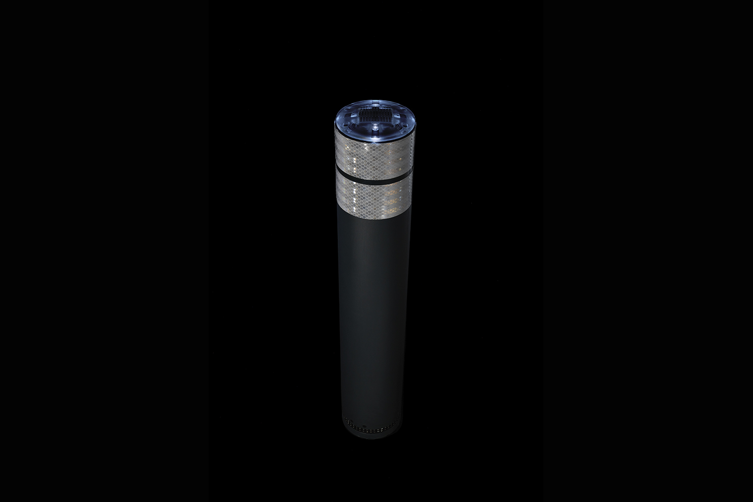 Flexible solar bollard with LED lighting head White 6500K ECO-CITY35 Eco-Innov