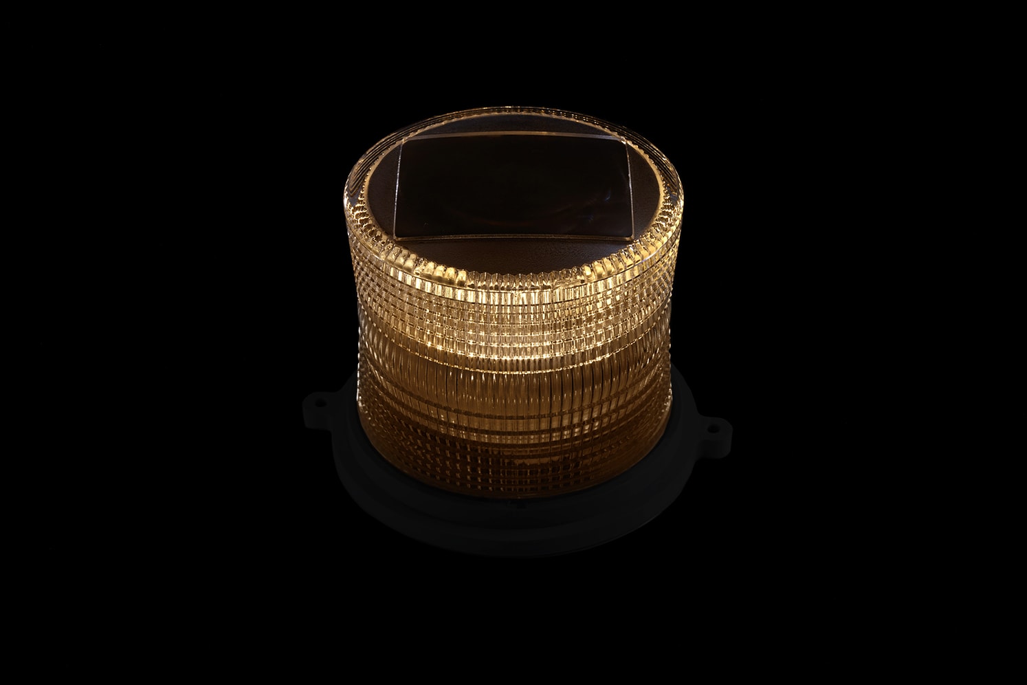 Decorative solar LED beacon for masthead pole. ECO-MAR by Eco-Innov.