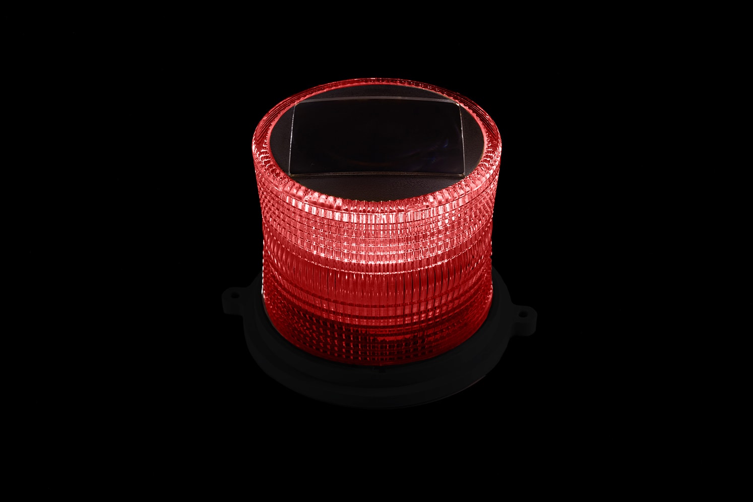 Decorative solar LED beacon for masthead pole. ECO-MAR by Eco-Innov.