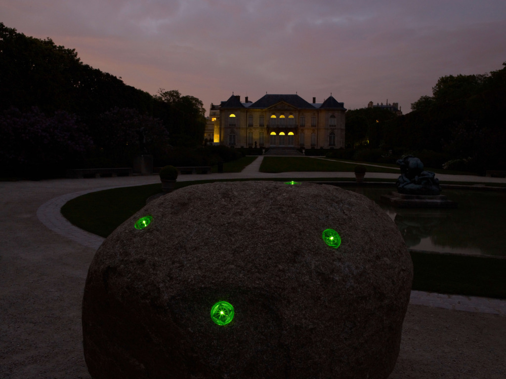 Illumination des jardins du Musée Rodin
