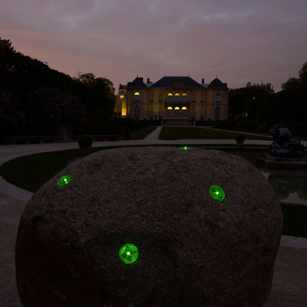 Illumination des jardins du Musée Rodin
